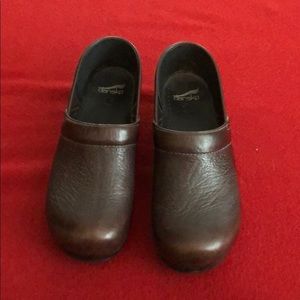 Dansko Brown Leather Clog